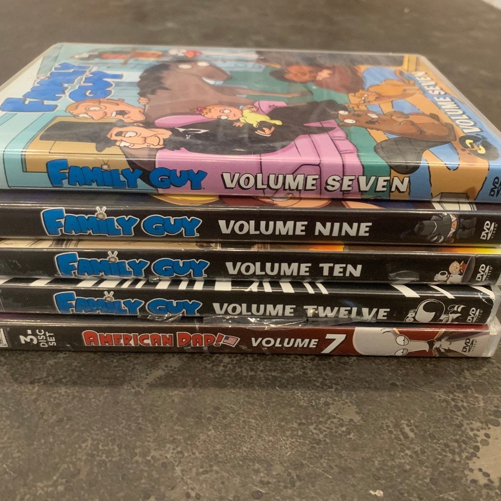 Family Guy DVD's & American Dad DVD